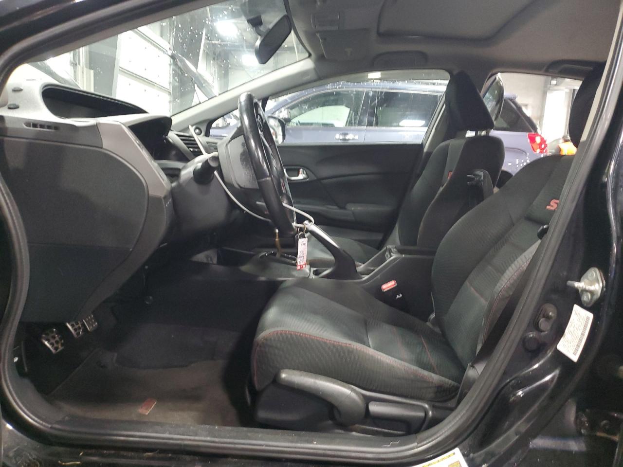 2012 Honda Civic VIN 2HGFB6E5XCH706227 Copart auction photo, front end damage thumbnail 7