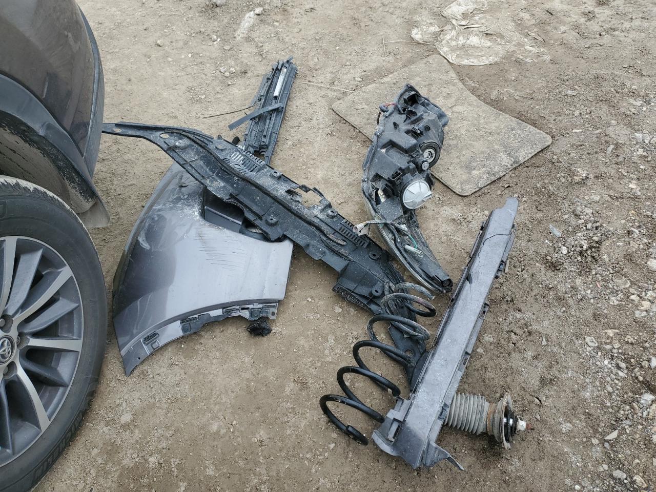 2017 Toyota Highlander VIN 5TDJZRFH6HS508056 Copart auction photo, front end damage thumbnail 13