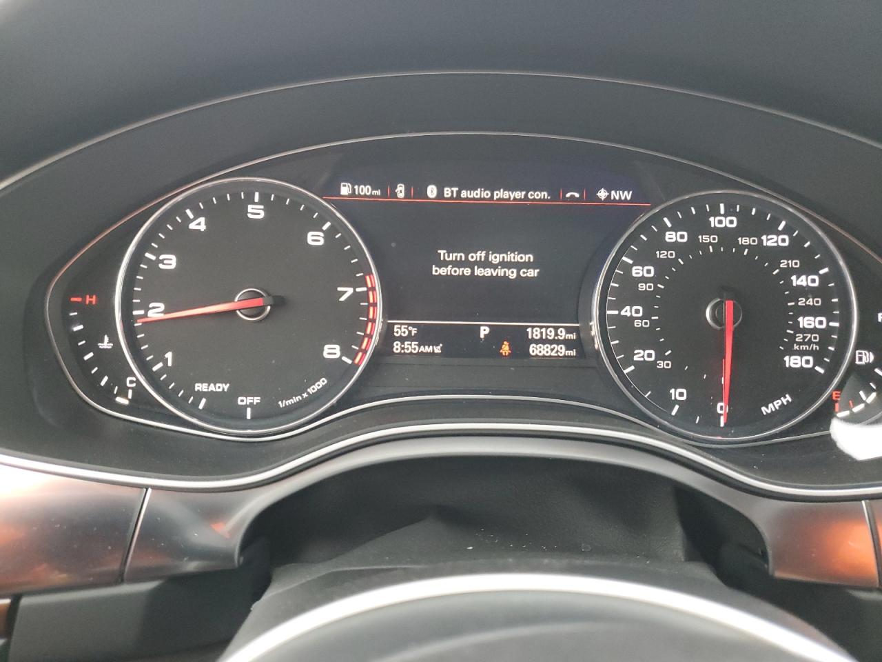 2018 Audi A6 VIN WAUG8AFC5JN103026 Copart auction photo, rear end damage thumbnail 9