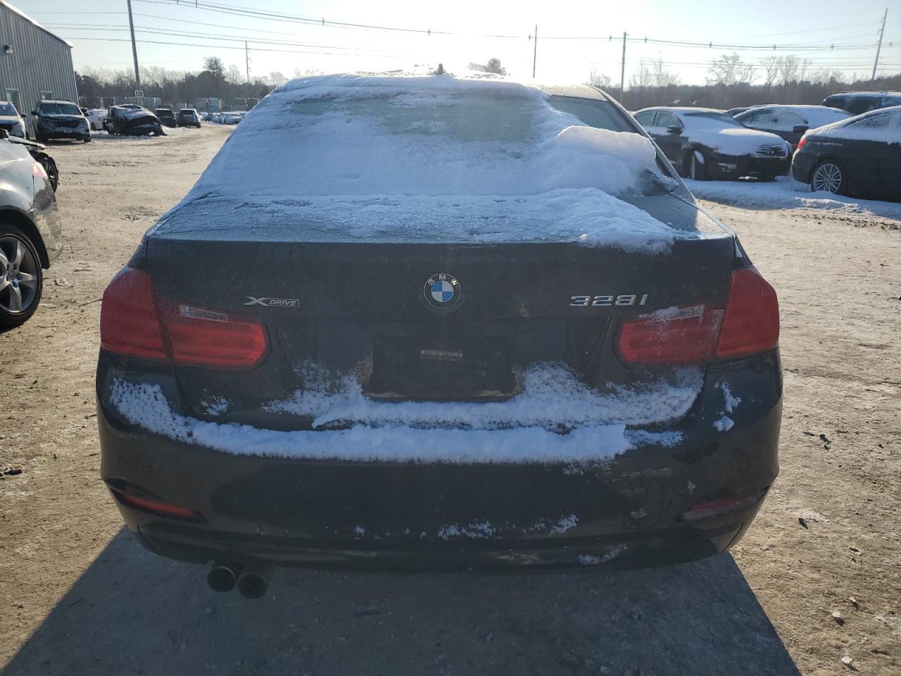 2015 BMW 3er VIN WBA3B5G54FNS16304 Copart auction photo, mechanical damage thumbnail 6