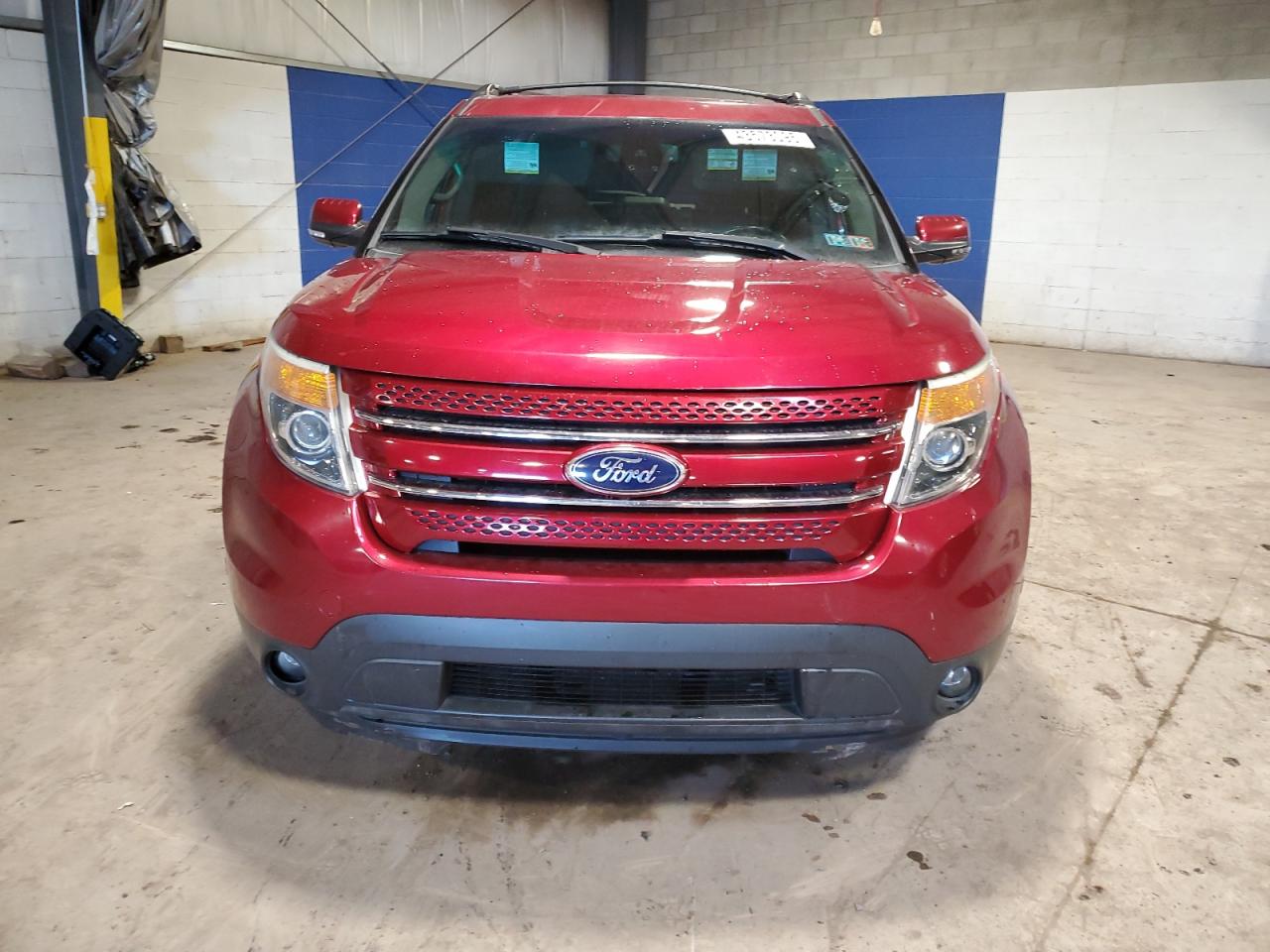 2014 Ford Explorer VIN 1FM5K8F83EGB32143 Copart auction photo, vandalism / side damage thumbnail 5