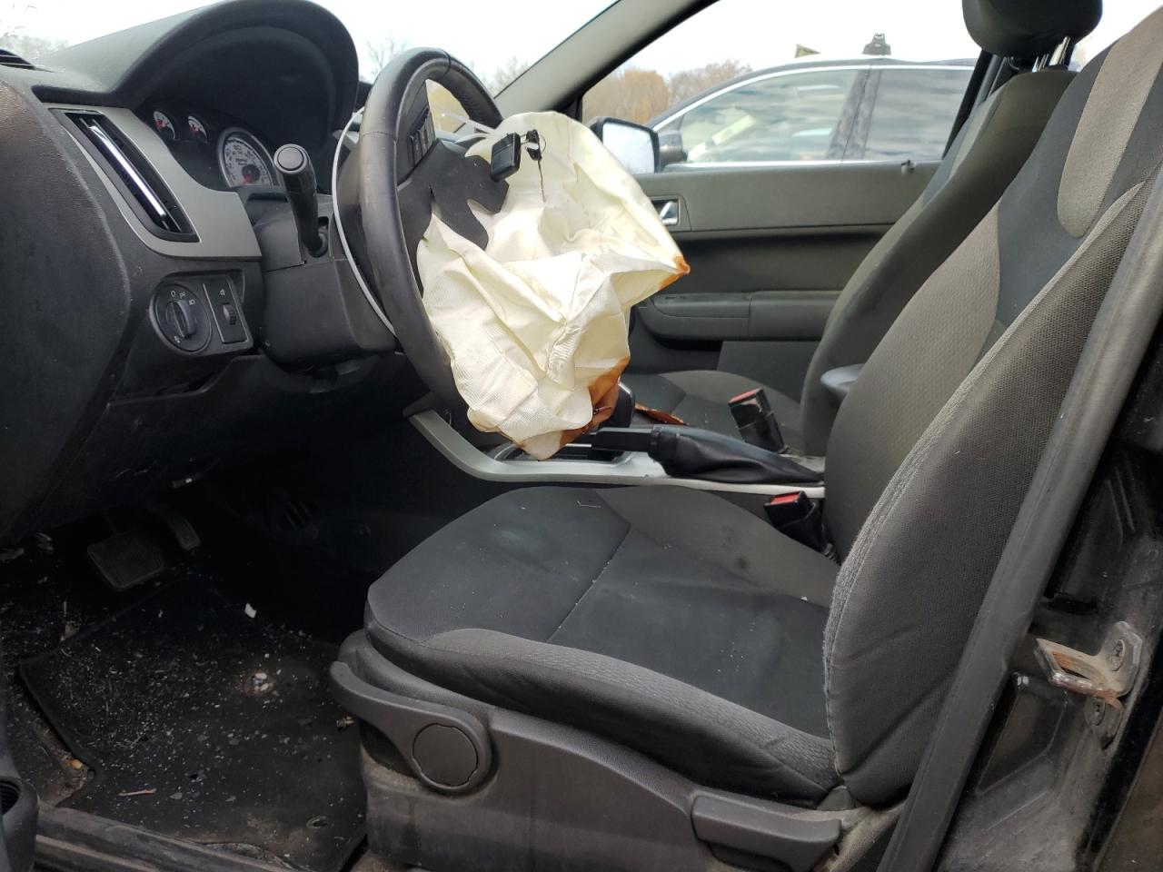 2009 Ford Focus VIN 1FAHP36N29W139646 Copart auction photo, all over damage thumbnail 7