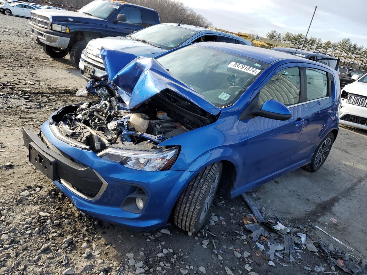 2020 Chevrolet Sonic VIN 1G1JD6SB6L4136598