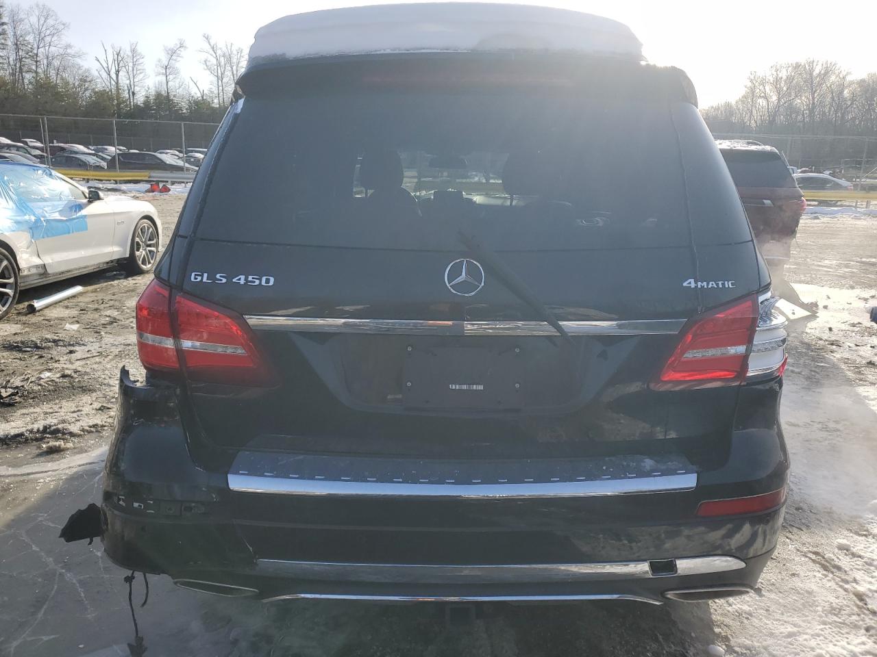 2018 Mercedes-Benz GLS-klasse VIN 4JGDF6EE3JA994979 Copart auction photo, all over damage thumbnail 6