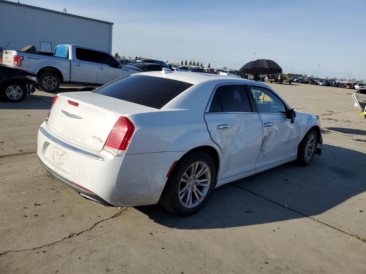 2017 Chrysler 300 VIN 2C3CCAEG2HH564695 Copart auction photo, all over damage thumbnail 3