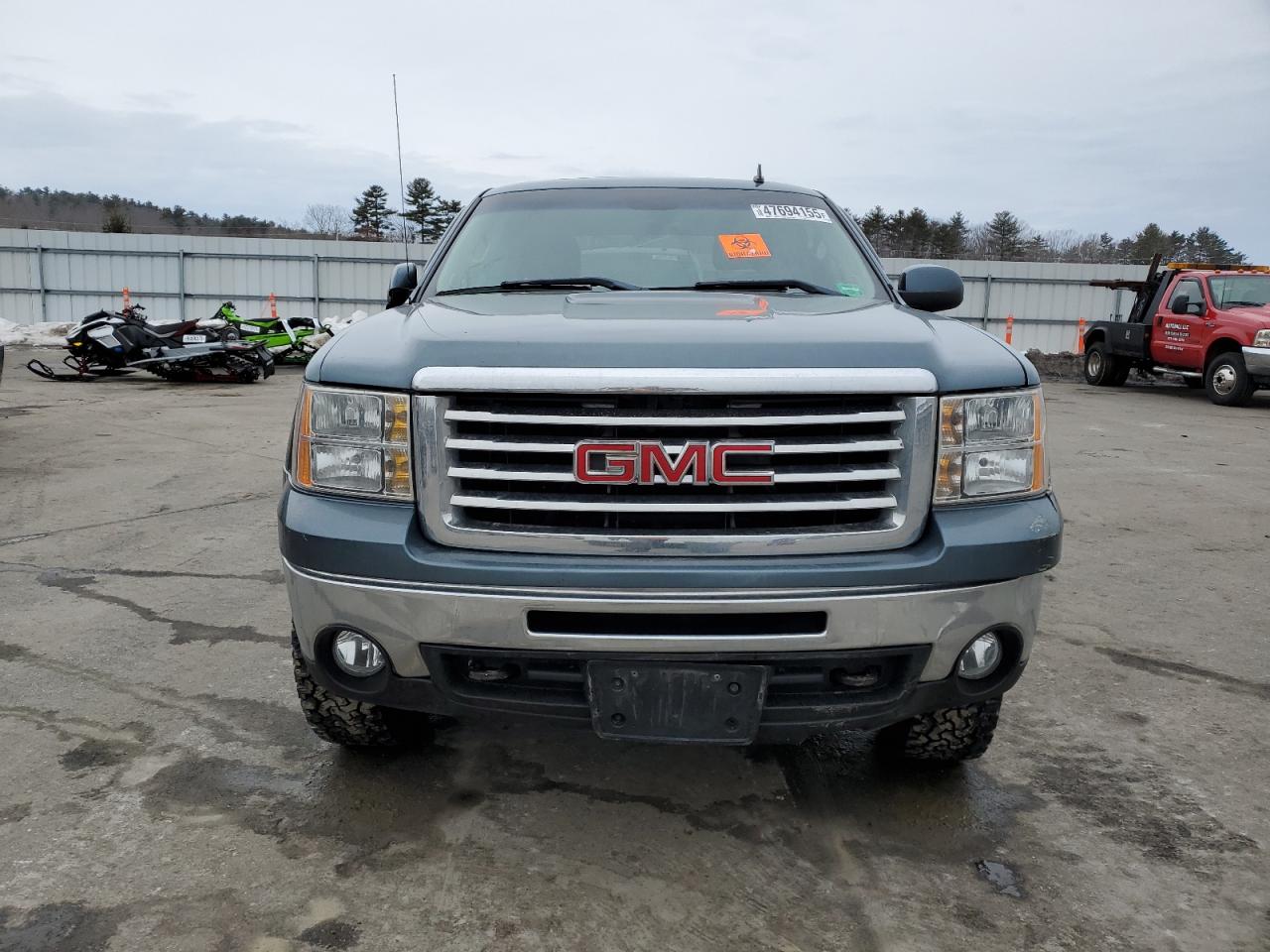 2012 GMC Sierra VIN 3GTP2WE71CG127678 Copart auction photo, side / rear end damage thumbnail 5