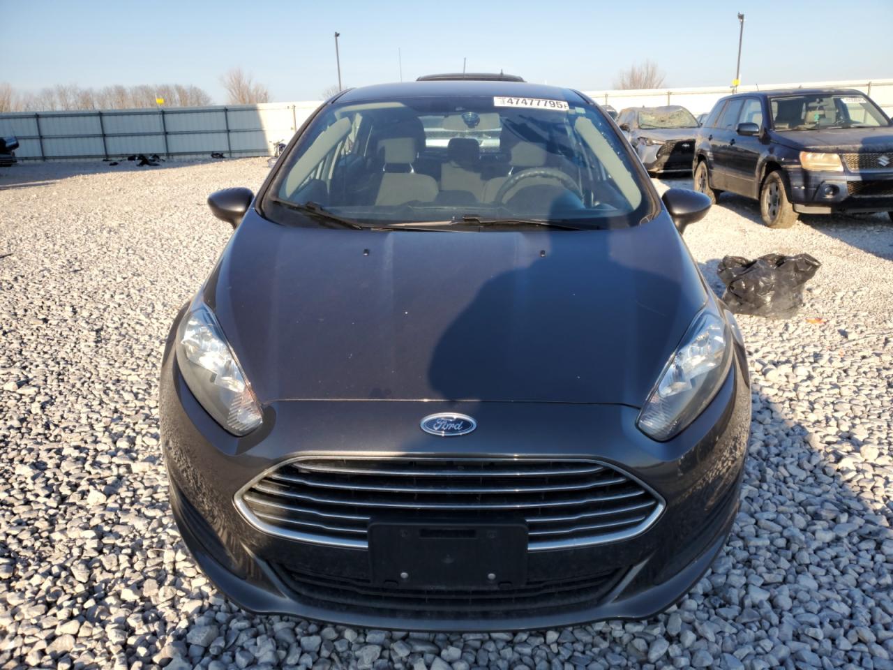 2018 Ford Fiesta VIN 3FADP4EJ6JM142475 Copart auction photo, side damage thumbnail 5