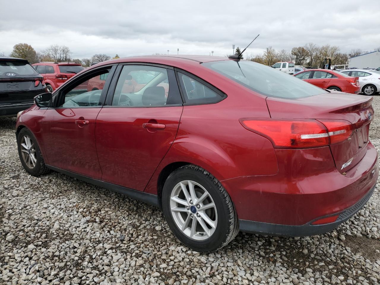 2015 Ford Focus VIN 1FADP3F28FL345894 Copart auction photo, front end damage thumbnail 2
