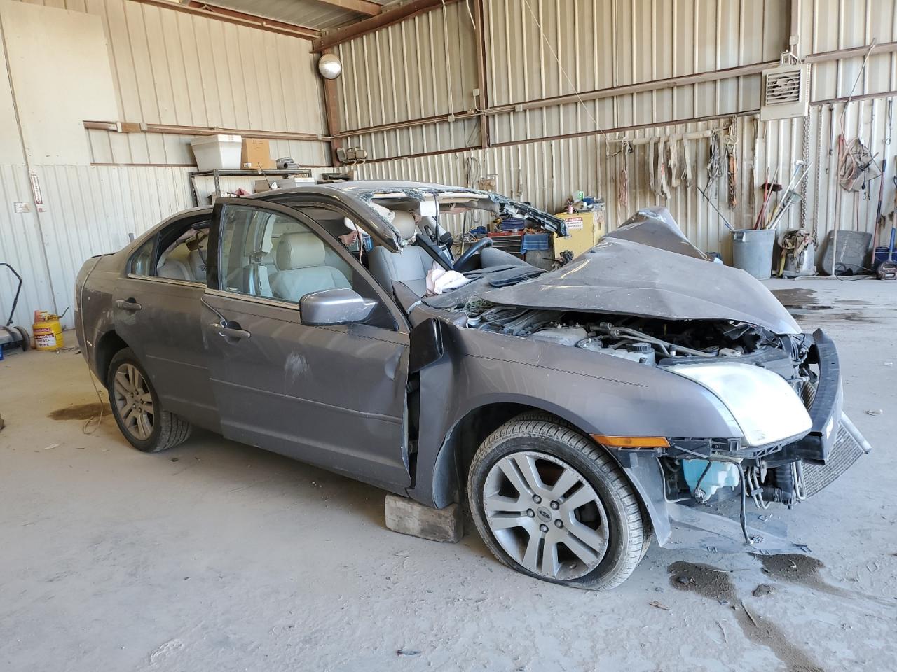 2007 Ford Fusion VIN 3FAHP08Z87R207754 Copart auction photo, rollover / all over damage thumbnail 4