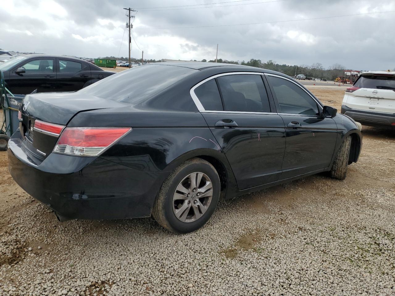 2012 Honda Accord VIN 1HGCP2F66CA233655 Copart auction photo, rear end damage thumbnail 3