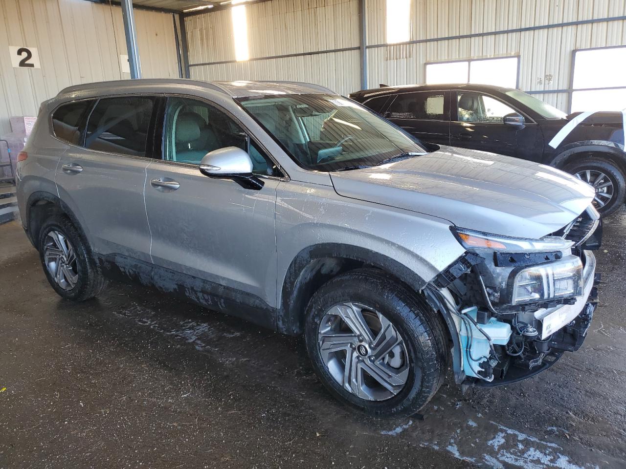 2023 Hyundai Santa Fe VIN 5NMS2DAJ2PH642473 Copart auction photo, front end damage thumbnail 4