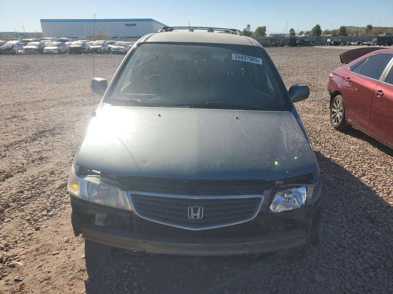 1999 Honda Odyssey VIN 2HKRL1860XH541737 Copart auction photo, front end / side damage thumbnail 5