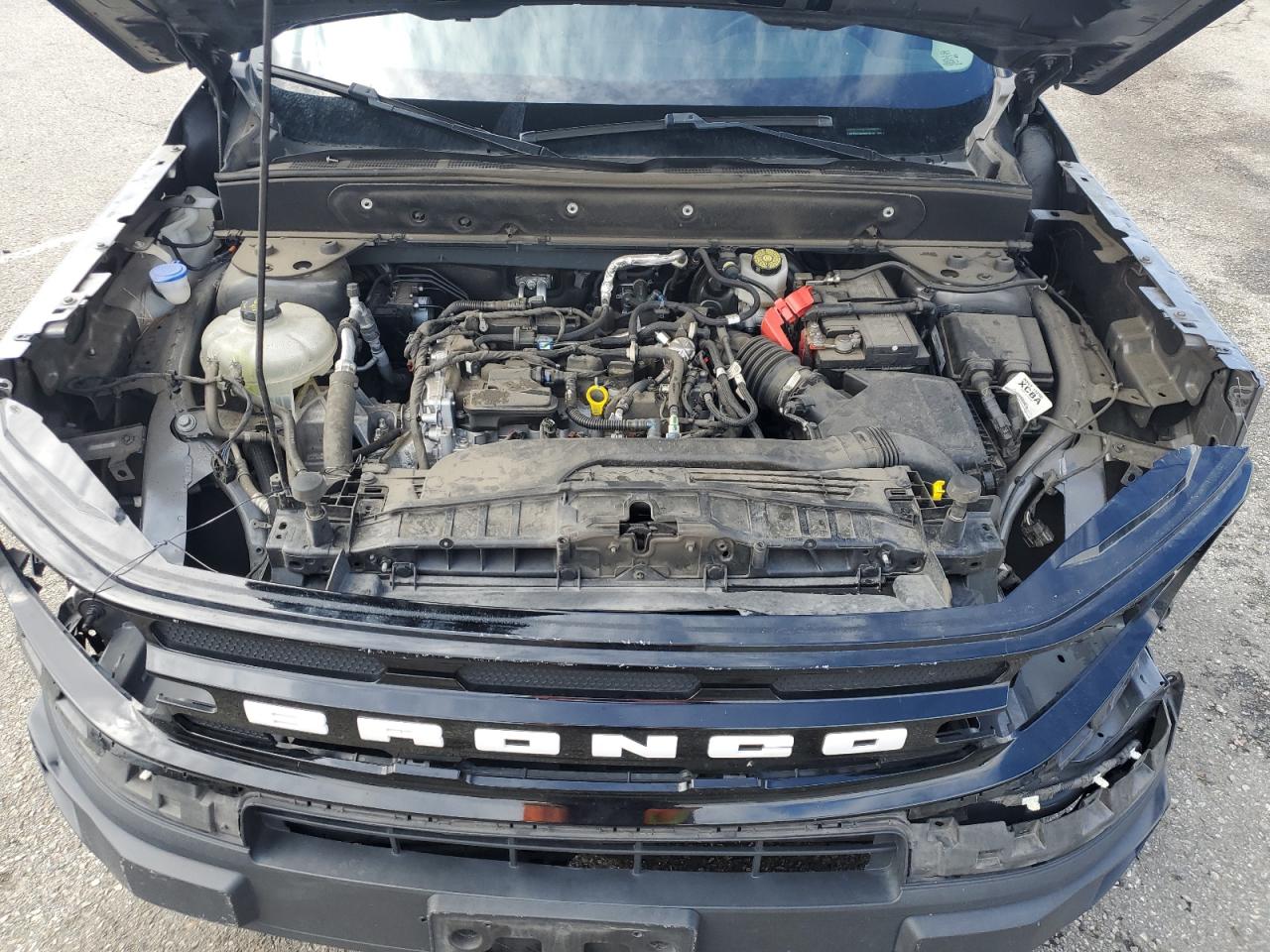 2022 Ford Bronco Sport VIN 3FMCR9C66NRE28732 Copart auction photo, front end / side damage thumbnail 12