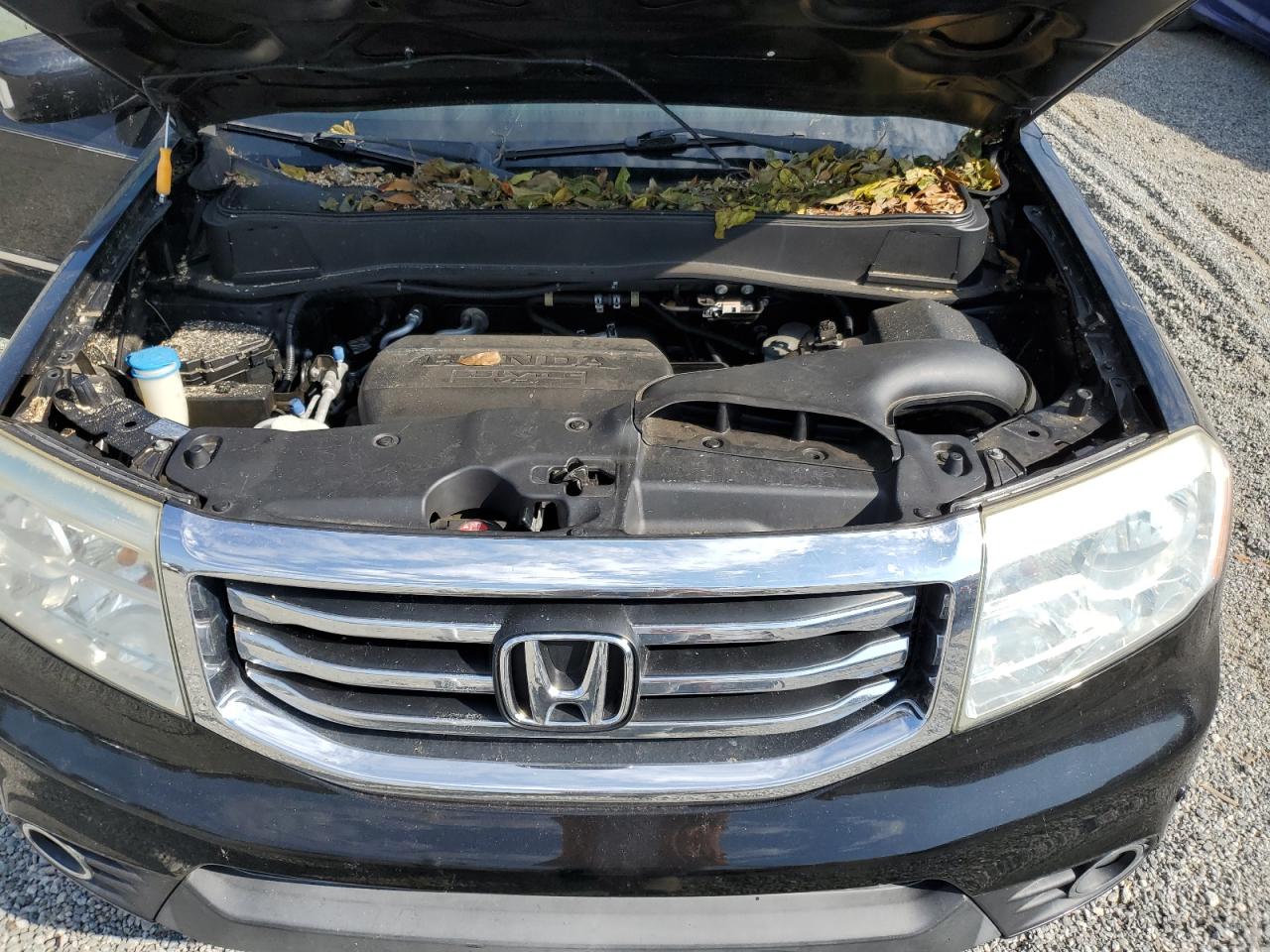 2013 Honda Pilot VIN 5FNYF4H92DB071512 Copart auction photo, top/roof damage thumbnail 12