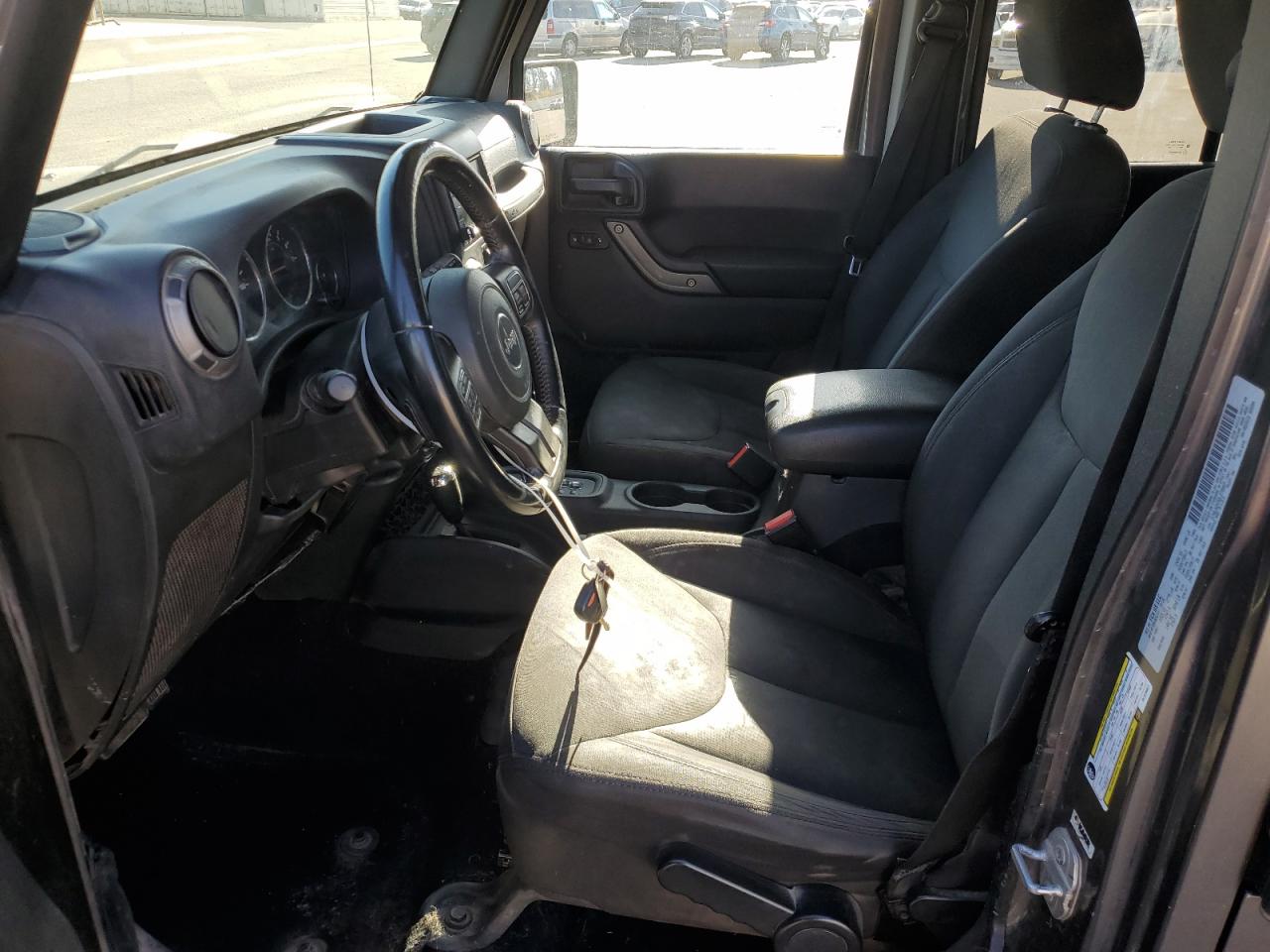 2016 Jeep Wrangler VIN 1C4BJWDG9GL279957 Copart auction photo, side / minor dent/scratches damage thumbnail 7