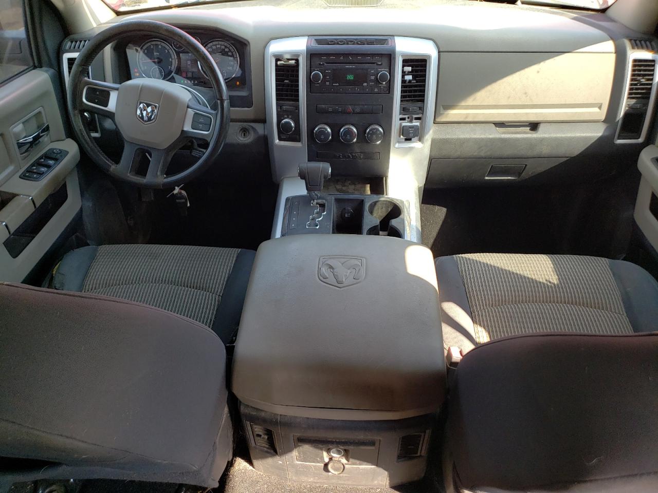 2010 Dodge RAM VIN 1D7RV1CT5AS142988 Copart auction photo, rear end / front end damage thumbnail 8