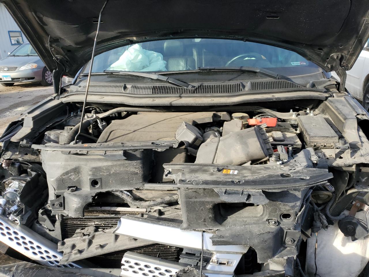 2013 Ford Explorer VIN 1FM5K8D82DGC53361 Copart auction photo, front end damage thumbnail 12