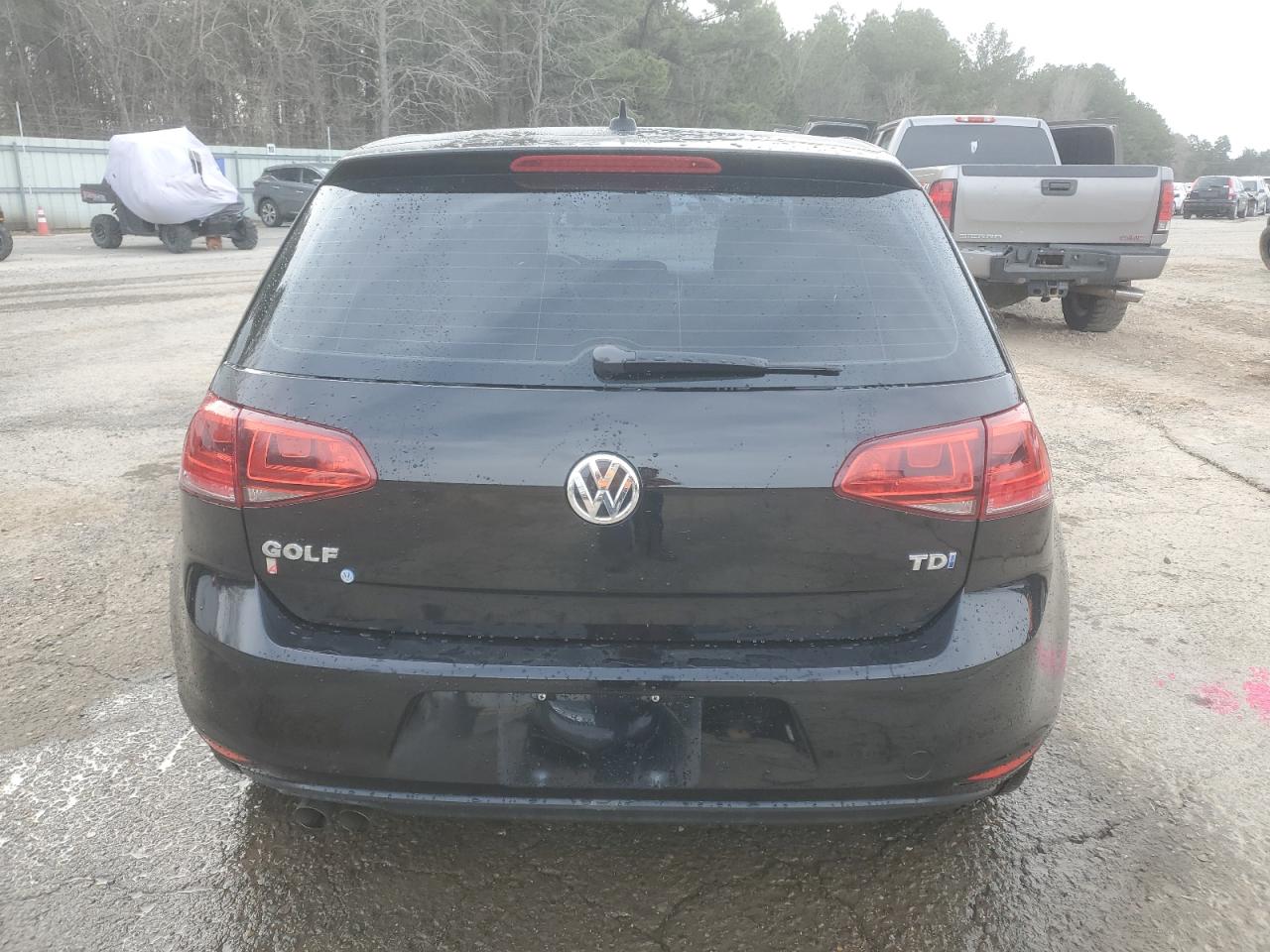 2015 Volkswagen Golf VIN 3VW2A7AUXFM089403 Copart auction photo, front end / side damage thumbnail 6