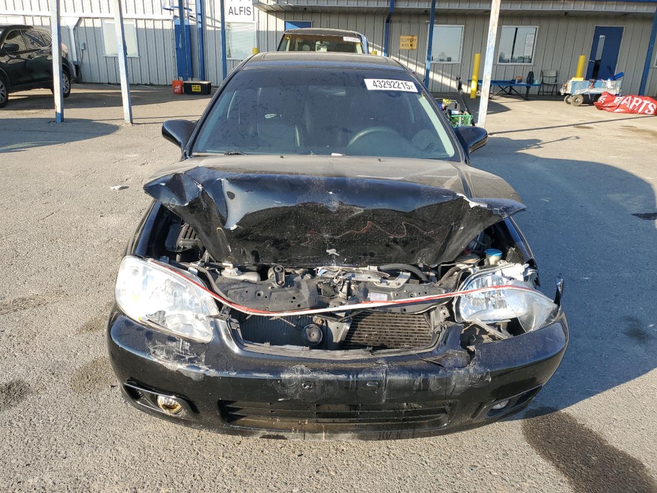 2000 Honda Civic VIN 1HGEJ8255YL002851 Copart auction photo, front end damage thumbnail 5