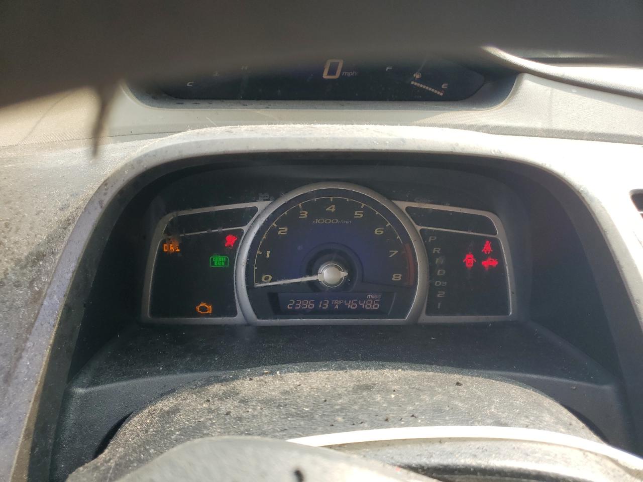 2007 Honda Civic VIN 1HGFA16817L102640 Copart auction photo, front end / side damage thumbnail 9