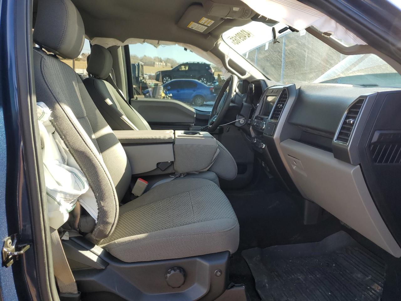 2020 Ford F-150 VIN 1FTEW1E49LKD47406 Copart auction photo, side / front end damage thumbnail 7