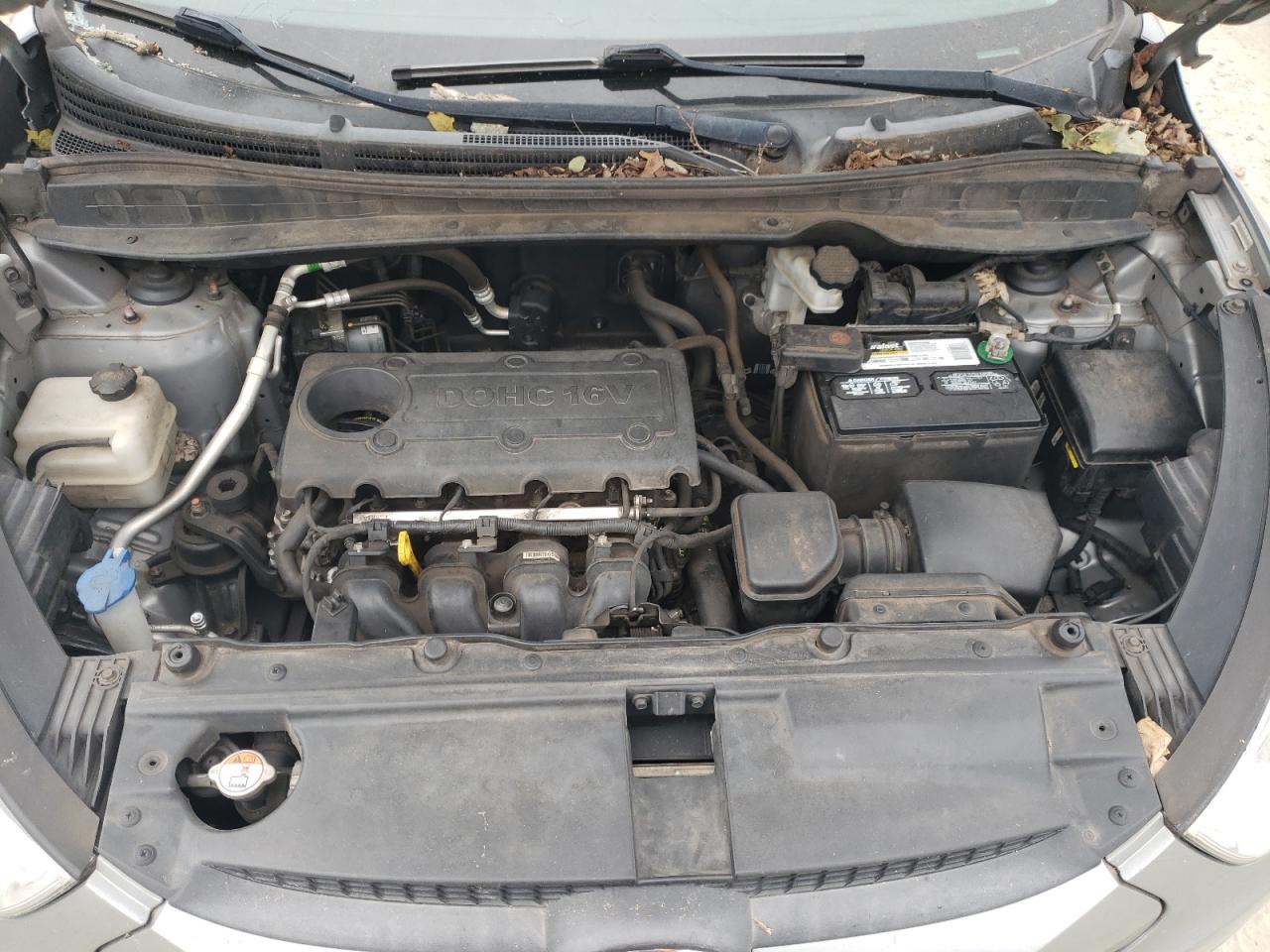 2013 Hyundai Tucson VIN KM8JU3AC8DU763946 Copart auction photo, top/roof damage thumbnail 12