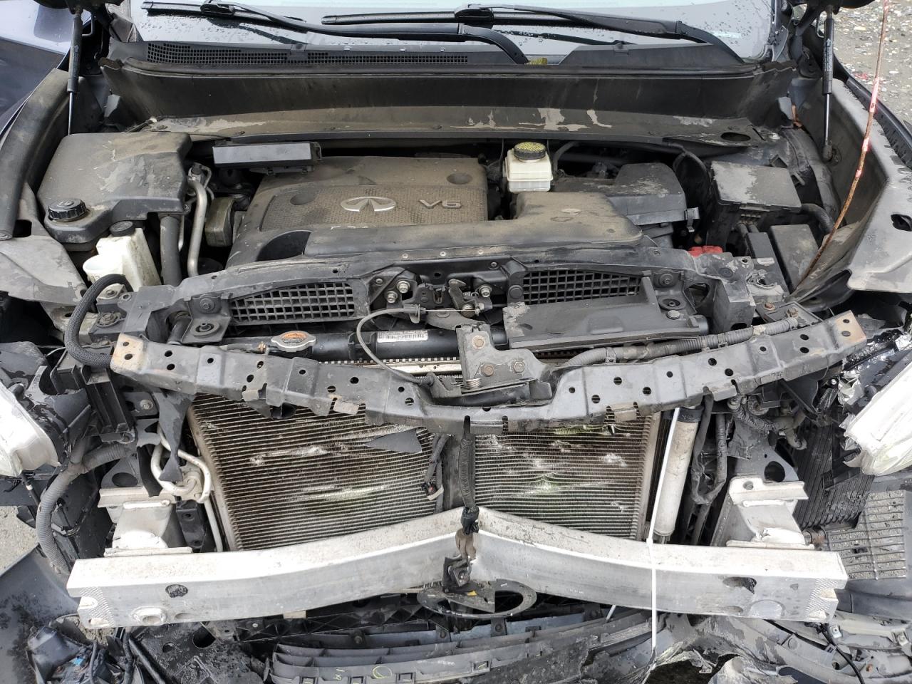 2014 Infiniti QX60 VIN 5N1AL0MM7EC541704 Copart auction photo, front end / minor dent/scratches damage thumbnail 12