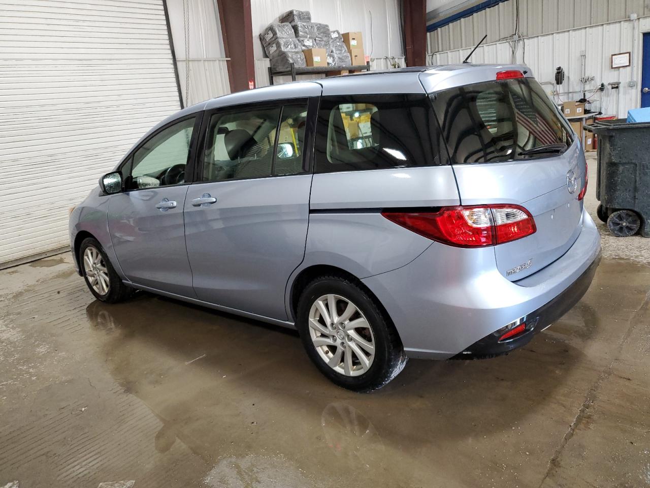 2012 Mazda 5 VIN JM1CW2BL2C0110874 Copart auction photo, front end / rear end damage thumbnail 2