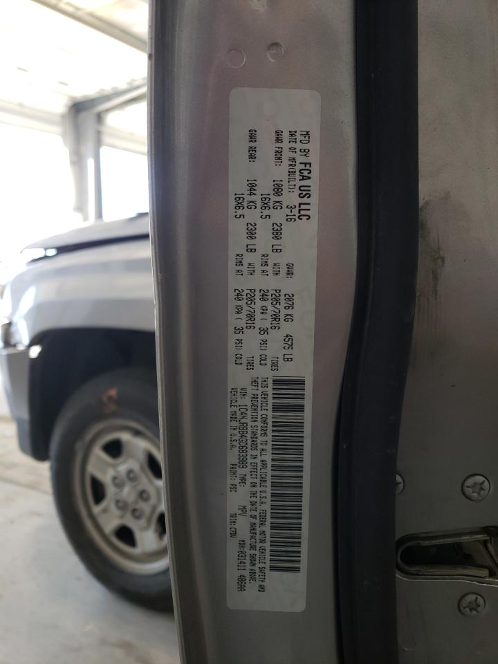2016 Jeep Liberty (Patriot) VIN 1C4NJRBB4GD683989 Copart auction photo, front end / hail damage thumbnail 15