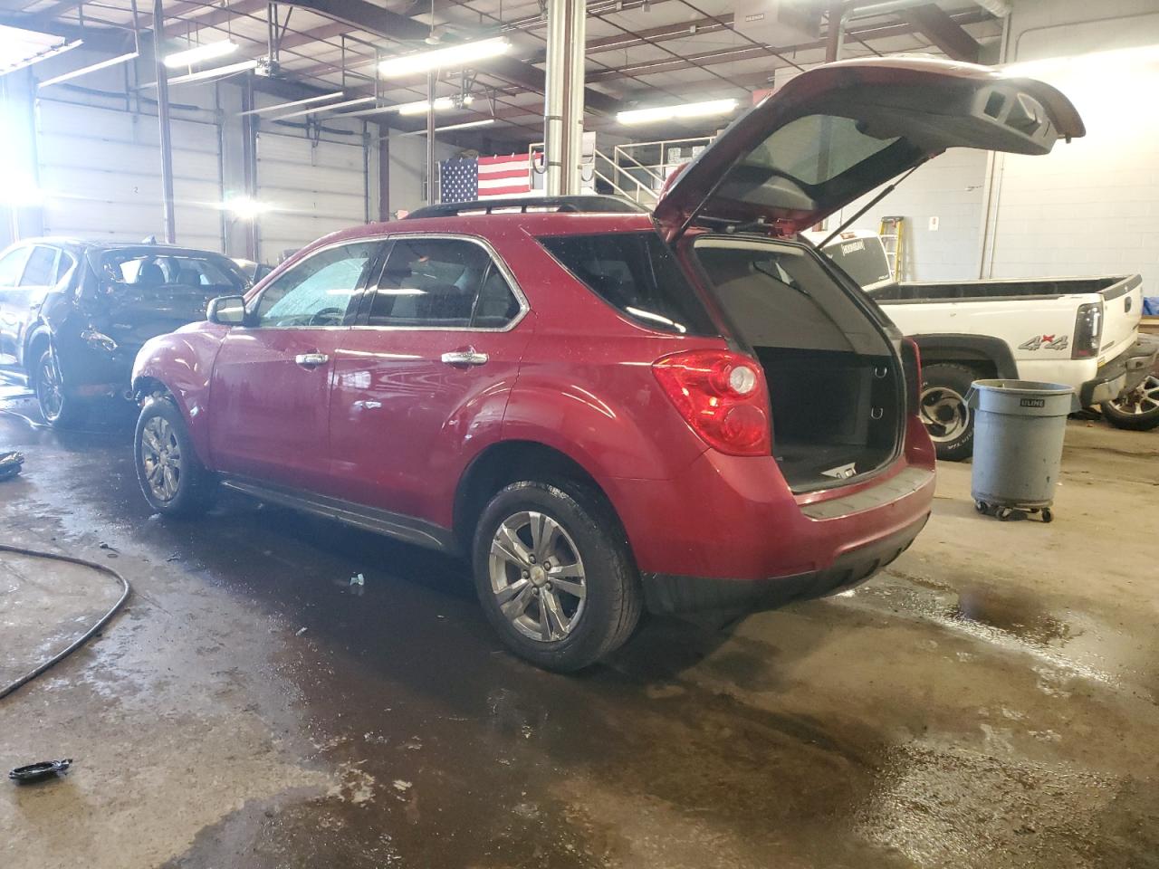 2014 Chevrolet Equinox VIN 2GNFLFEK9E6220094 Copart auction photo, front end damage thumbnail 2