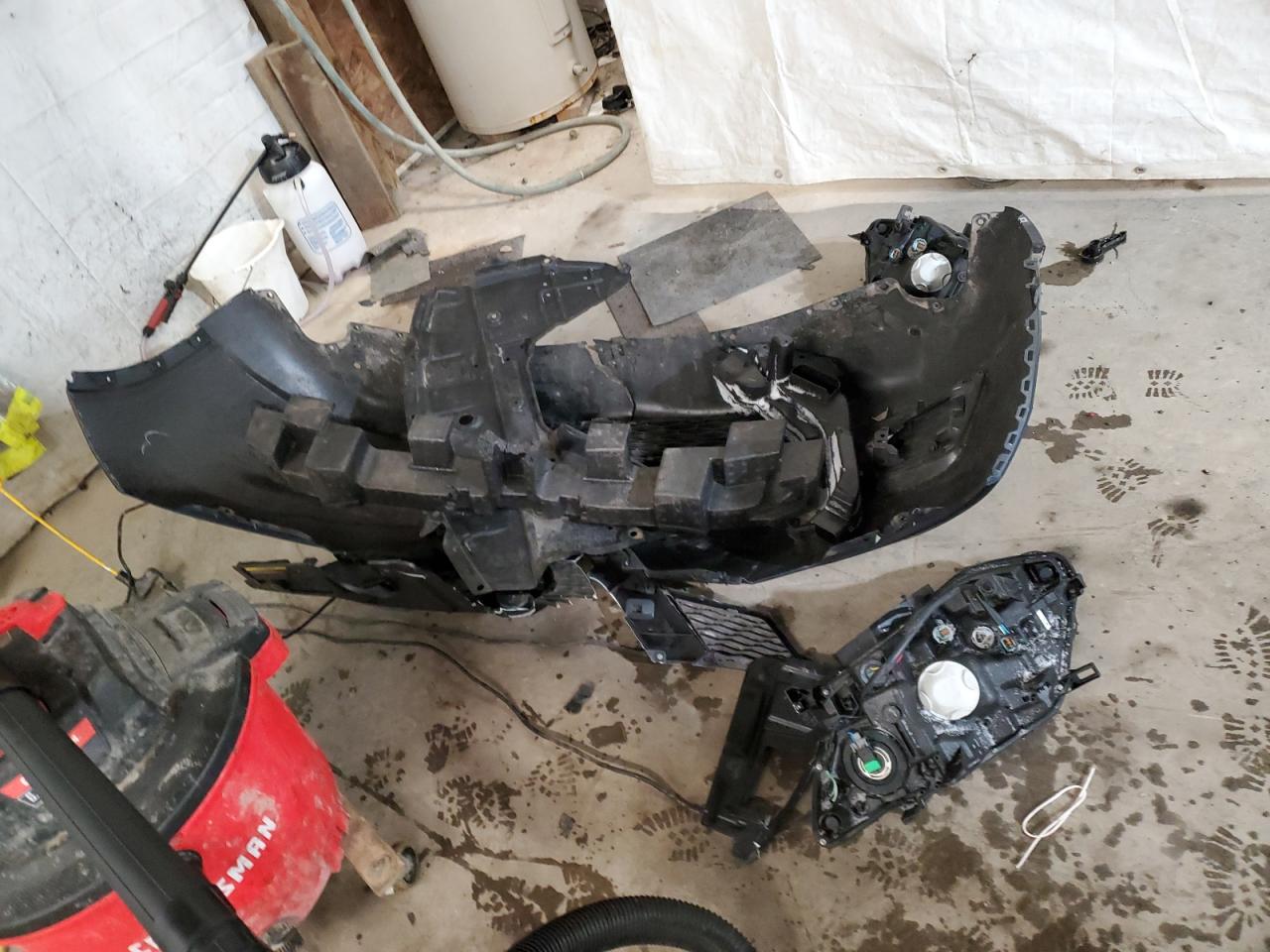 2016 Nissan Rogue VIN JN8AT2MV5GW142577 Copart auction photo, front end / side damage thumbnail 13