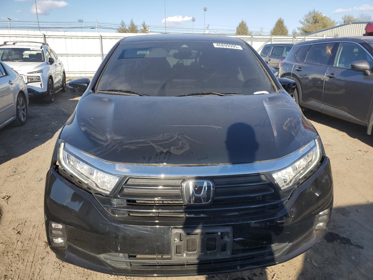 2021 Honda Odyssey VIN 5FNRL6H75MB030296 Copart auction photo, rear end damage thumbnail 5