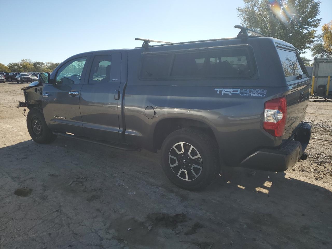 2021 Toyota Tundra VIN 5TFBY5F1XMX037908 Copart auction photo, front end / side damage thumbnail 2