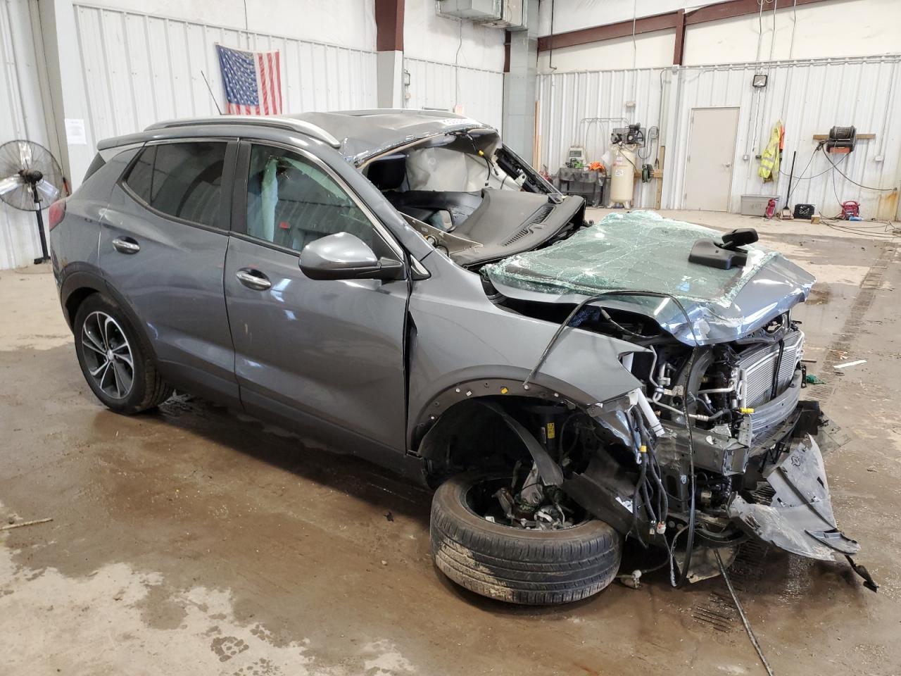 2020 Buick Encore VIN KL4MMDS22LB131042 Copart auction photo, all over damage thumbnail 4