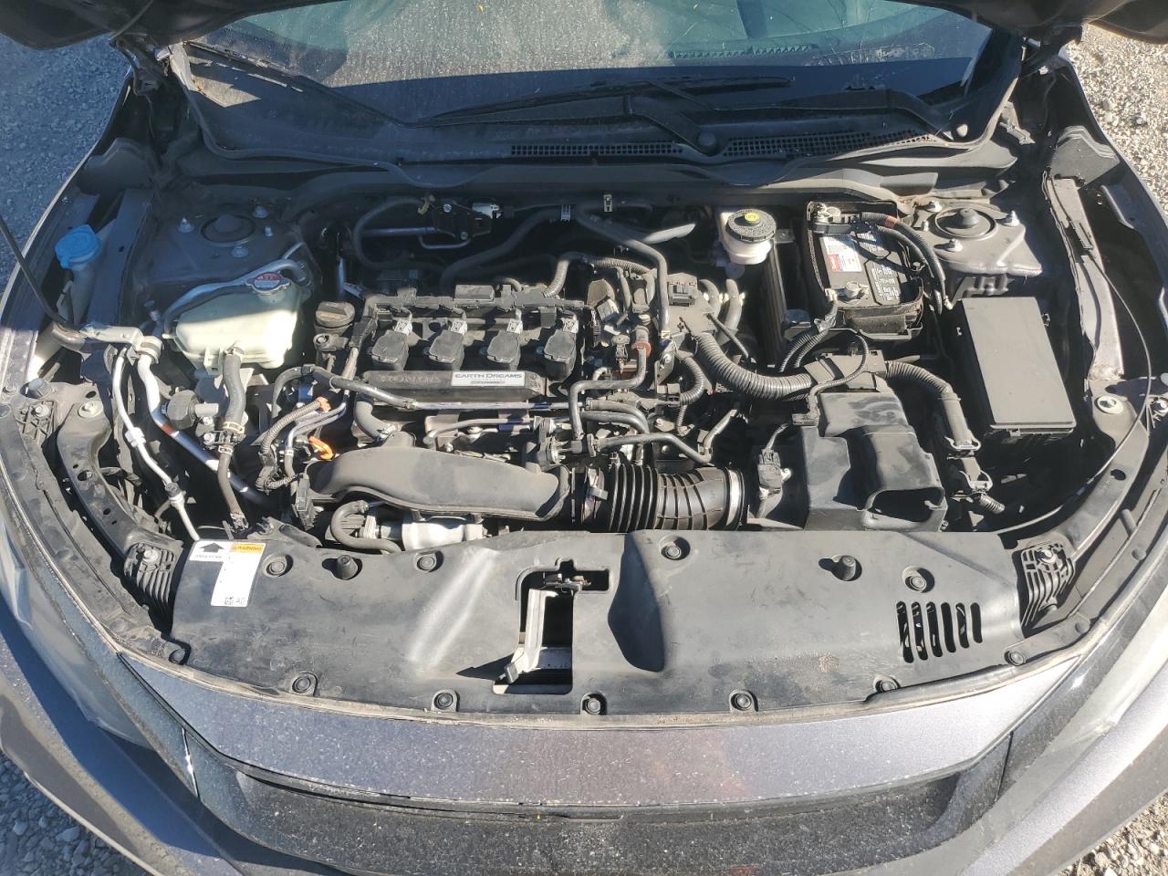 2020 Honda Civic VIN 19XFC1F31LE201393 Copart auction photo, missing/altered vin damage thumbnail 11