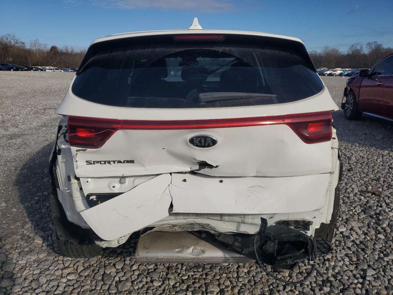 2021 KIA Sportage VIN KNDPMCAC4M7942613 Copart auction photo, rear end / front end damage thumbnail 6