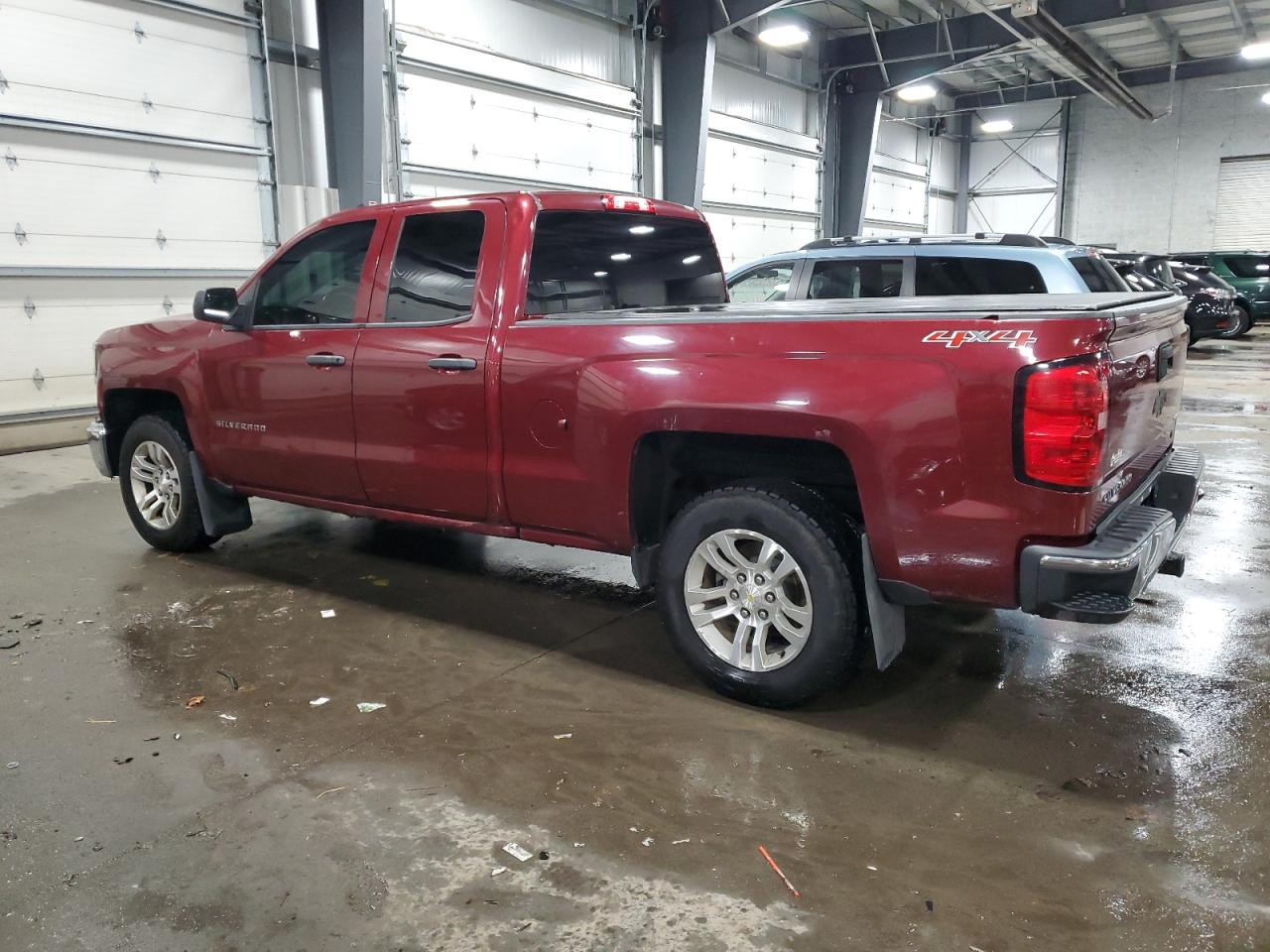 2014 Chevrolet Silverado VIN 1GCVKRECXEZ104294 Copart auction photo, front end damage thumbnail 2