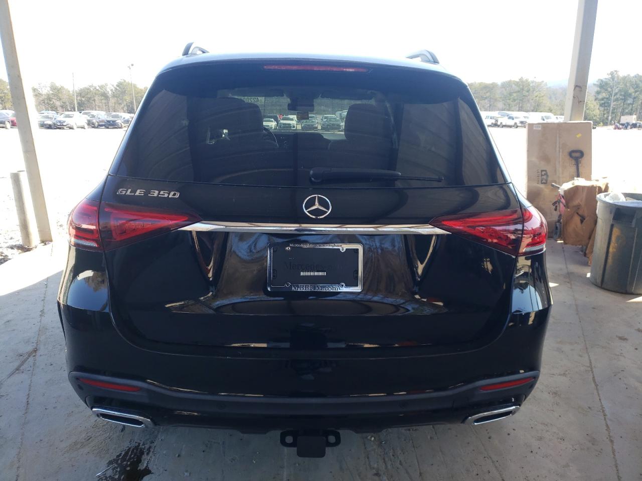 2021 Mercedes-Benz GLE VIN 4JGFB4JB1MA368680 Copart auction photo, front end / side damage thumbnail 6