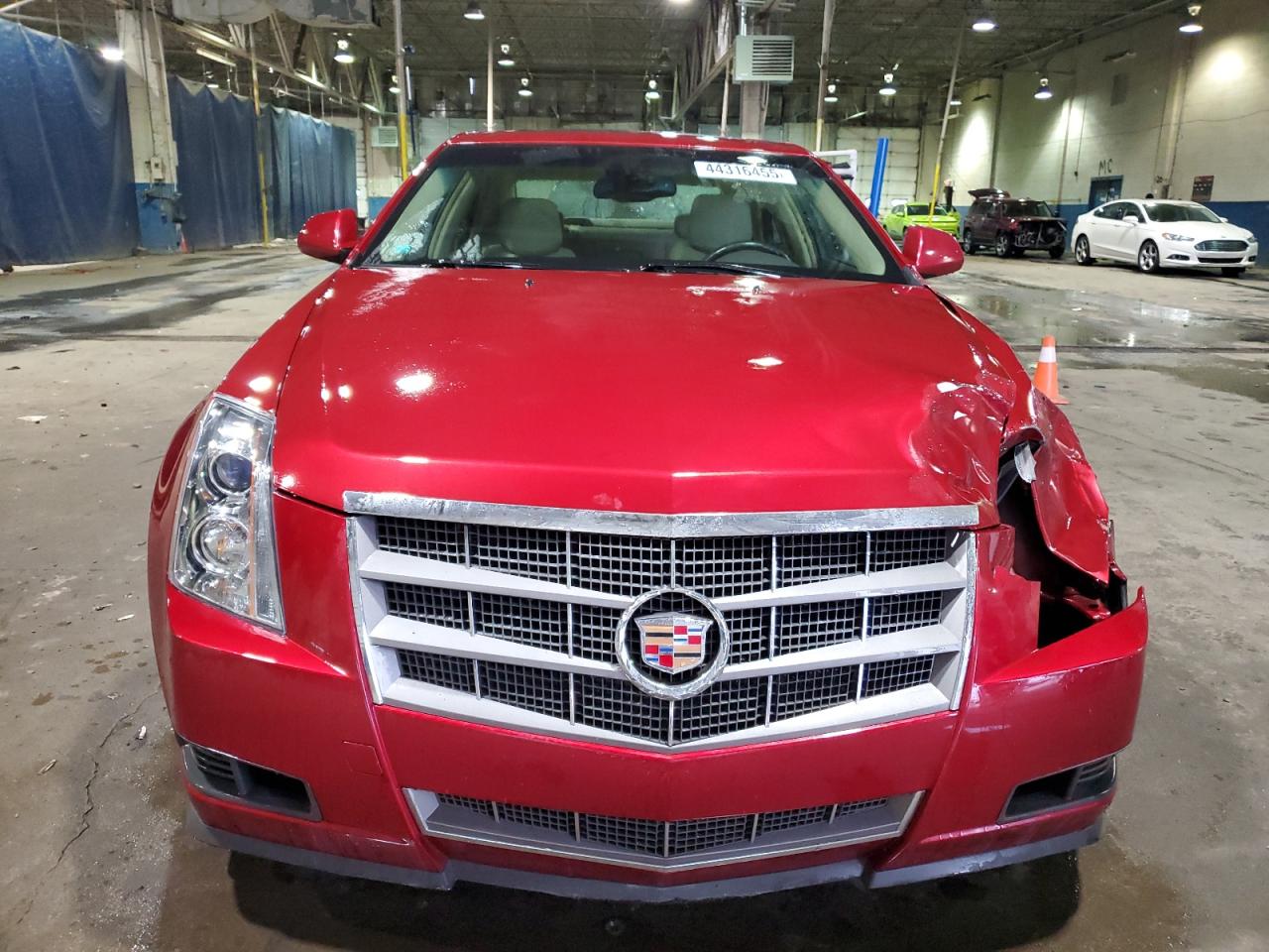 2008 Cadillac CTS VIN 1G6DM577680116565 Copart auction photo, front end damage thumbnail 5
