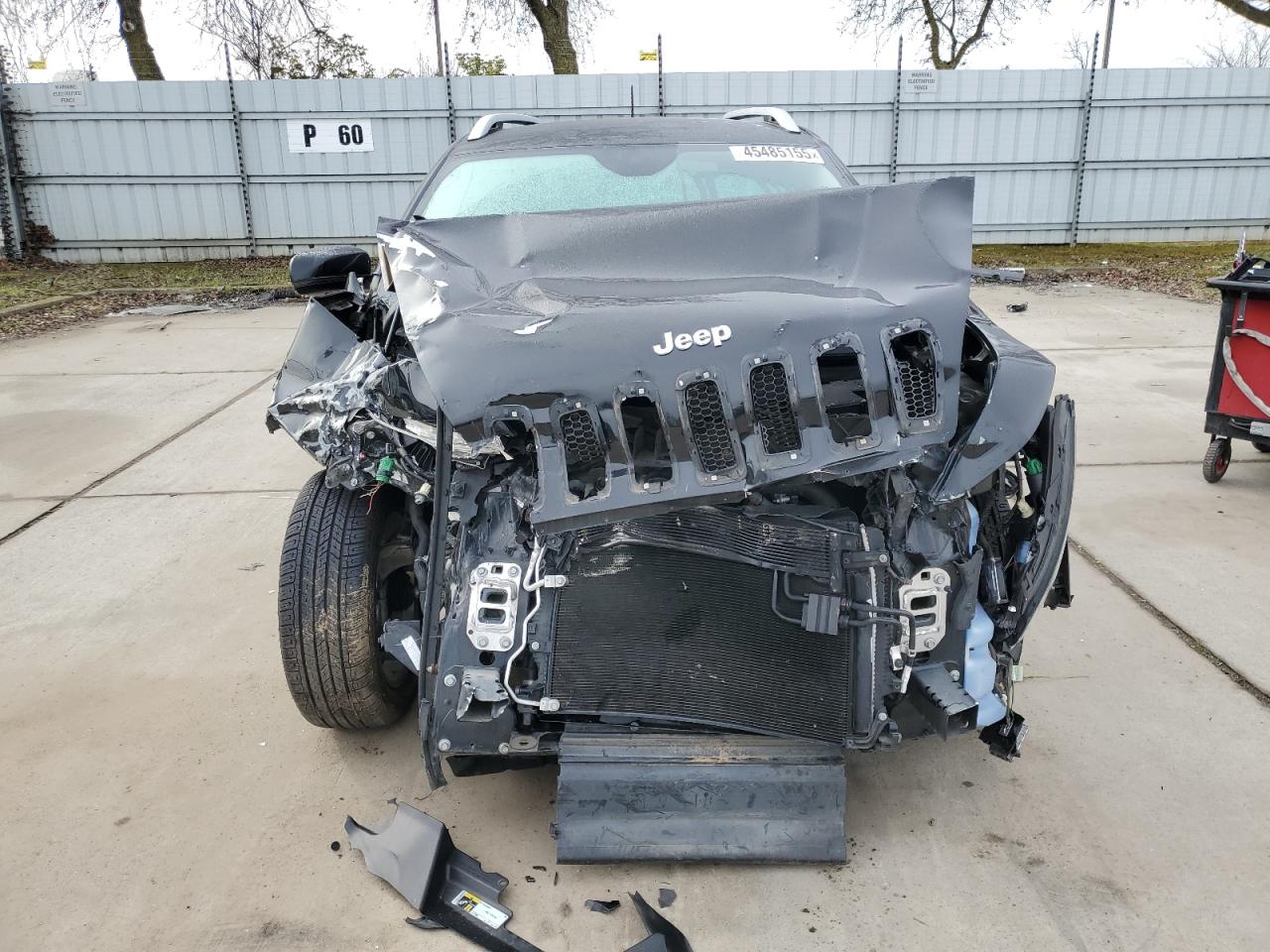 2015 Jeep Grand Cherokee VIN 1C4PJLDB4FW507644 Copart auction photo, front end damage thumbnail 5