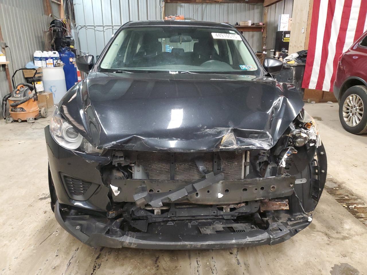 2014 Mazda CX-5 VIN JM3KE4BE8E0411431 Copart auction photo, front end damage thumbnail 5