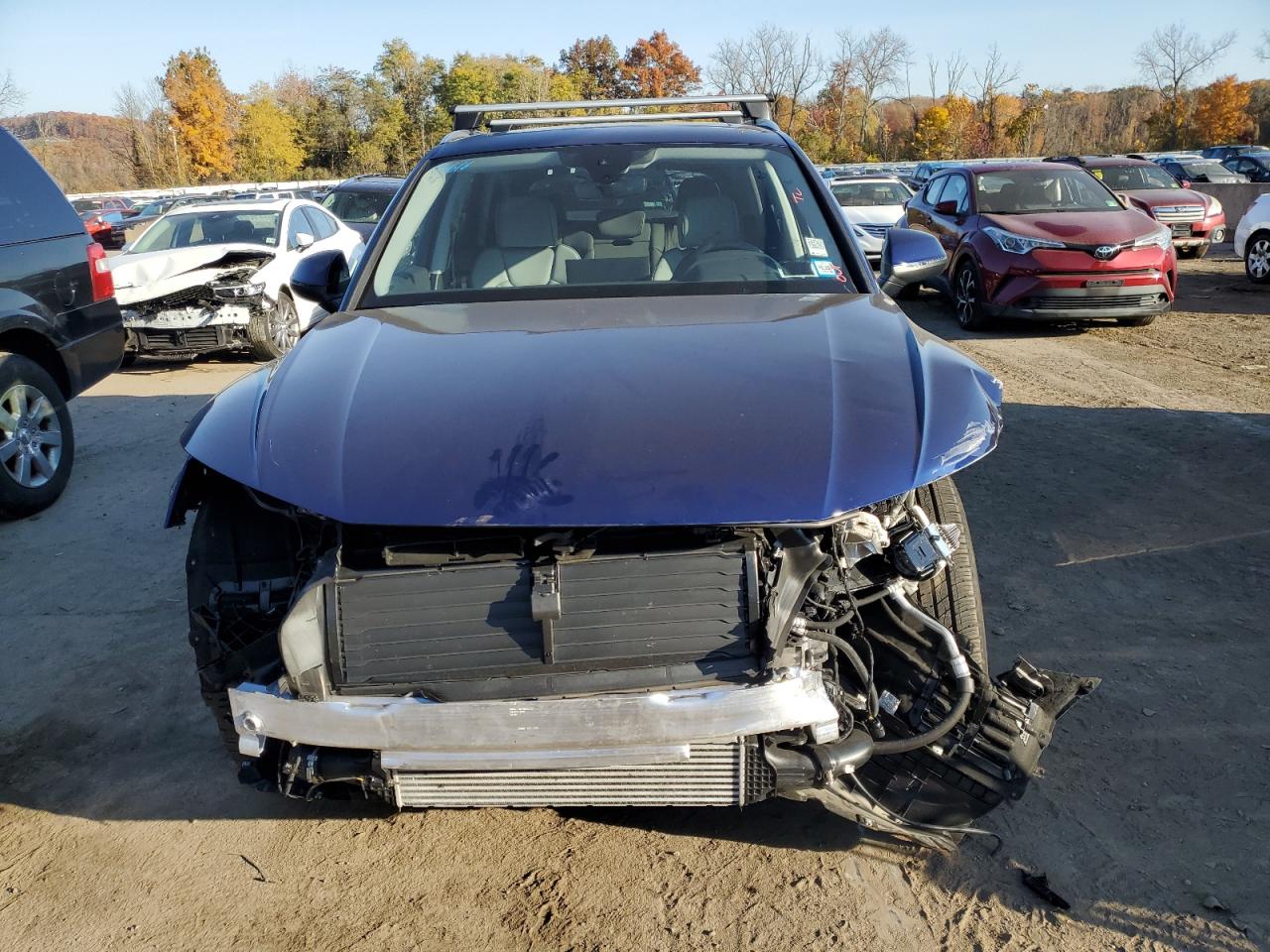 2024 Audi Q5 VIN WA1GAAFY4R2048028 Copart auction photo, front end / minor dent/scratches damage thumbnail 5