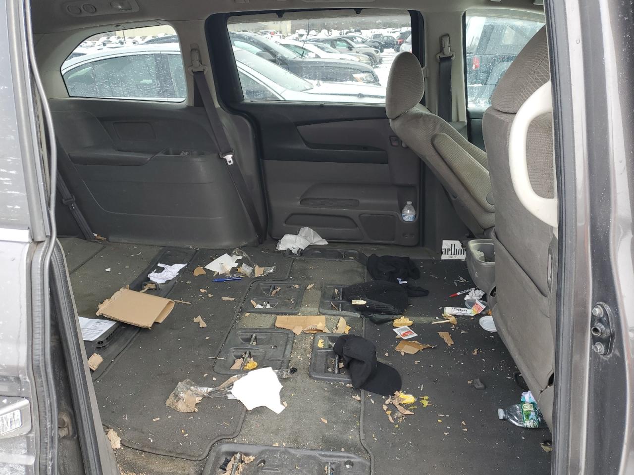 2012 Honda Odyssey VIN 5FNRL5H48CB086148 Copart auction photo, front end / minor dent/scratches damage thumbnail 11