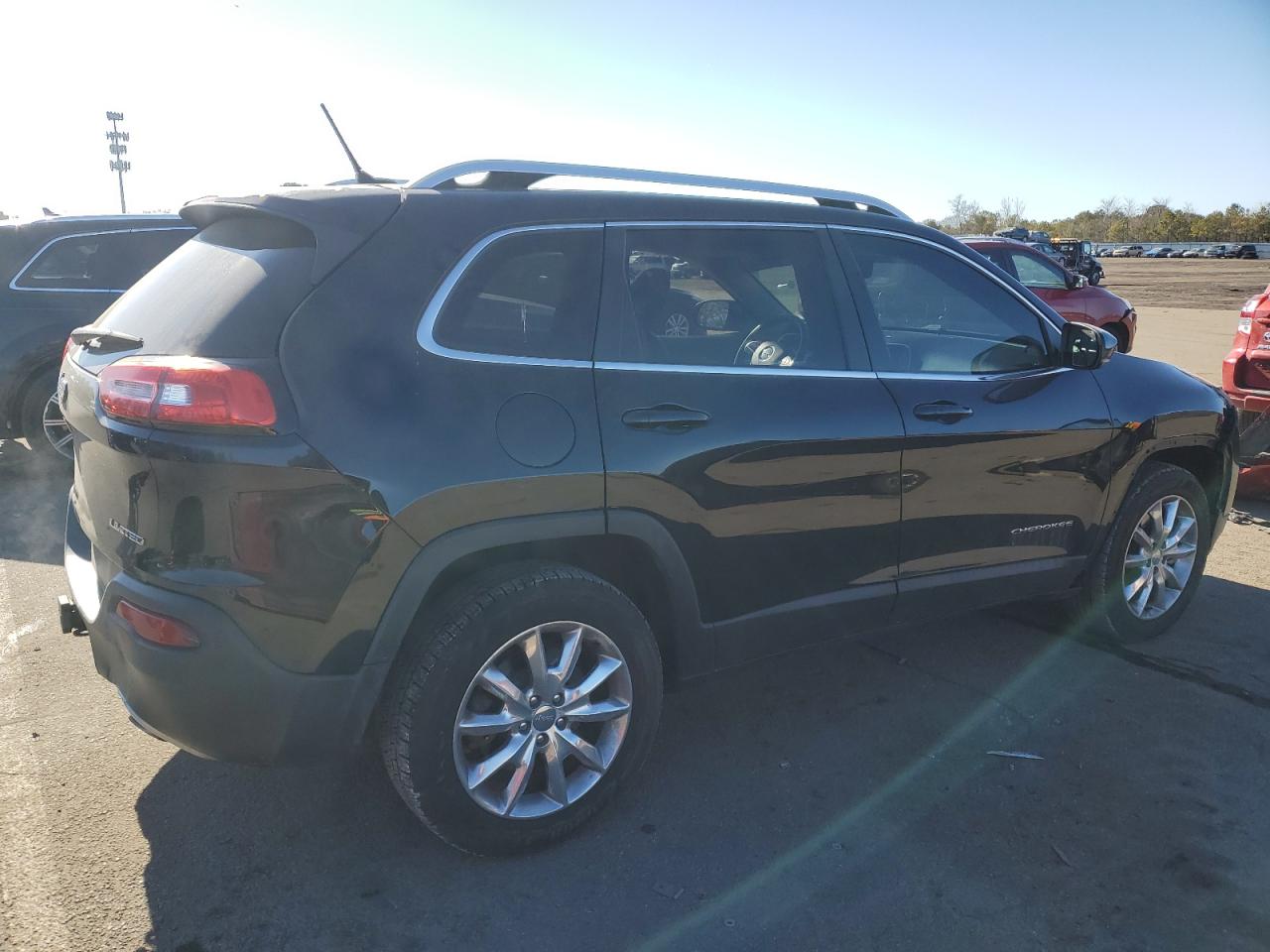 2014 Jeep Grand Cherokee VIN 1C4PJMDS8EW236186 Copart auction photo, front end / rear end damage thumbnail 3