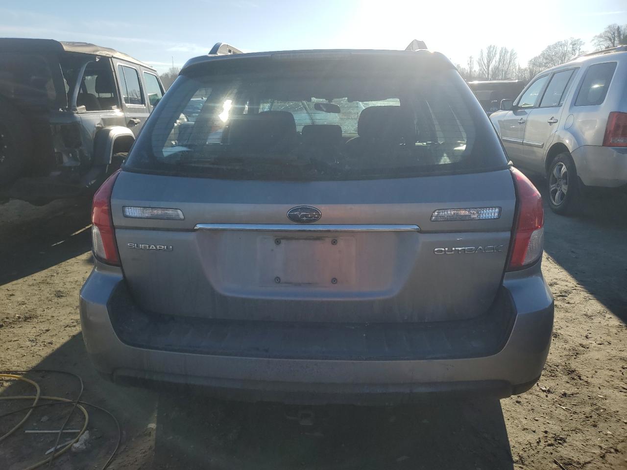 2008 Subaru Legacy VIN 4S4BP60C387366115 Copart auction photo, all over damage thumbnail 6