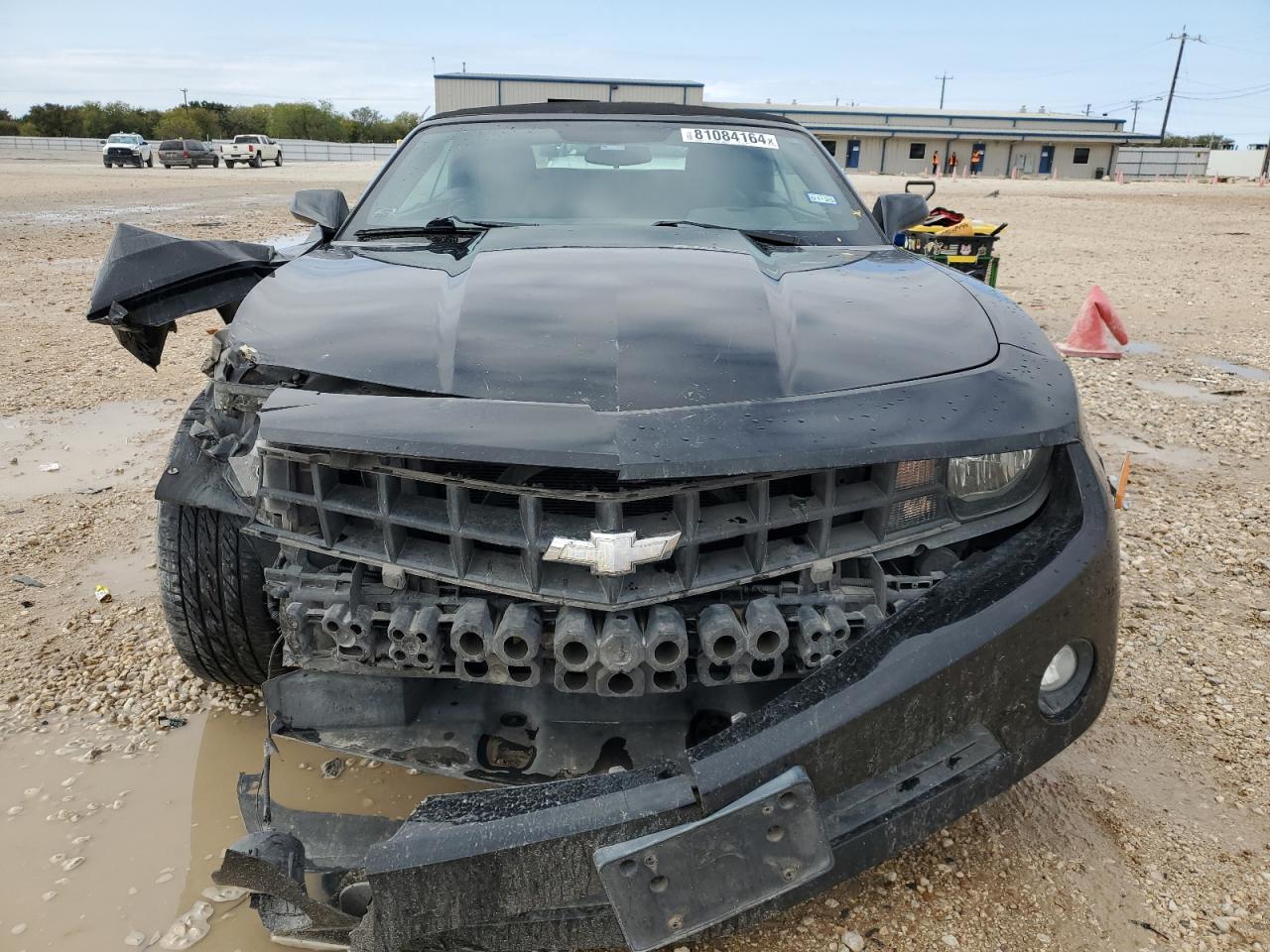 2013 Chevrolet Camaro VIN 2G1FB3D35D9162575 Copart auction photo, front end / side damage thumbnail 5