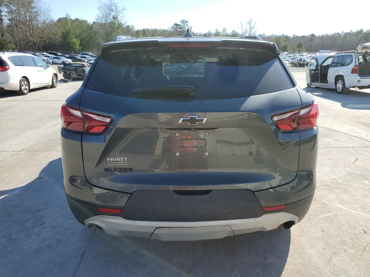 2019 Chevrolet Blazer VIN 3GNKBBRA6KS676885 Copart auction photo, front end damage thumbnail 6