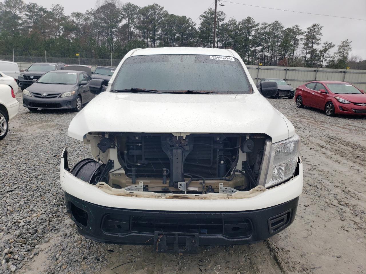 2017 Nissan Titan VIN 1N6AA1R75HN531651 Copart auction photo, front end / undercarriage damage thumbnail 5