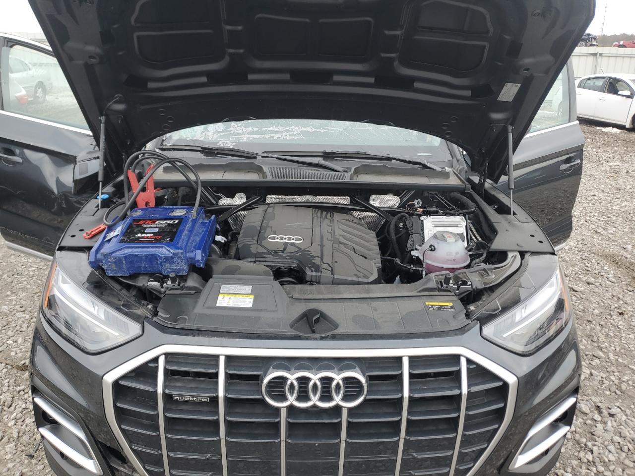 2024 Audi Q5 VIN WA1ABAFY2R2070404 Copart auction photo, front end / rollover damage thumbnail 12