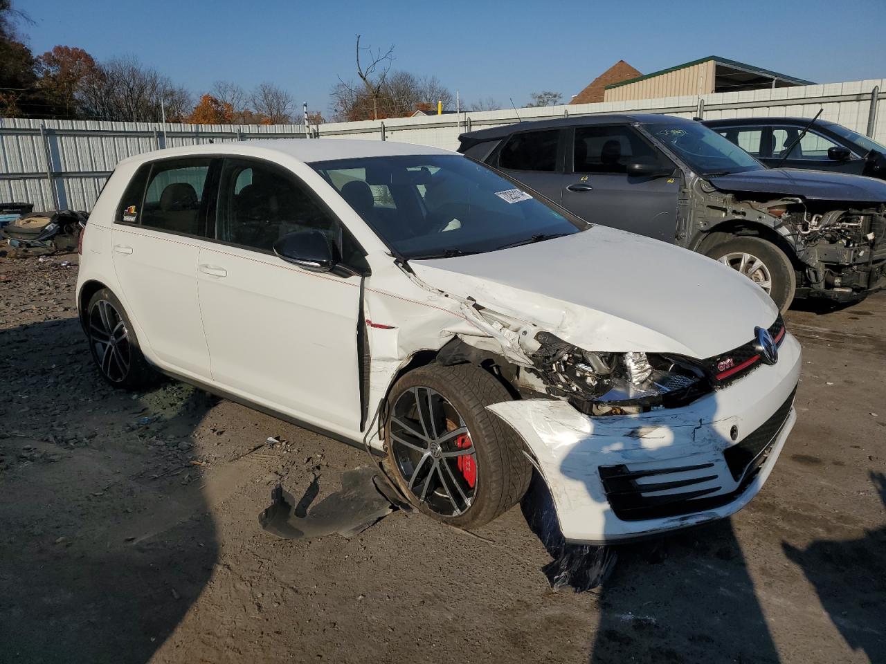 2017 Volkswagen GTI VIN 3VW447AU7HM062677 Copart auction photo, front end damage thumbnail 4